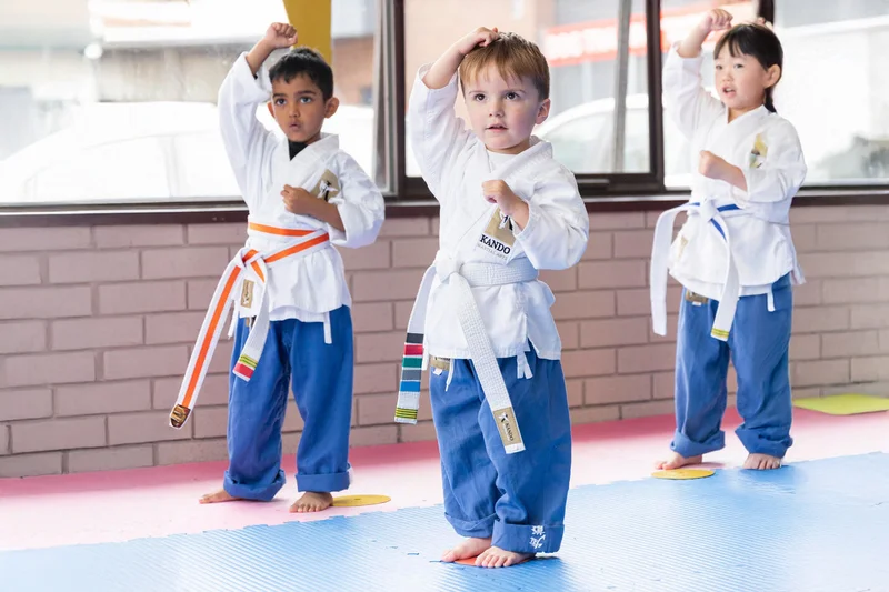 Pre-School Martial Arts program at Kando Martial Arts Knox dojo in Boronia